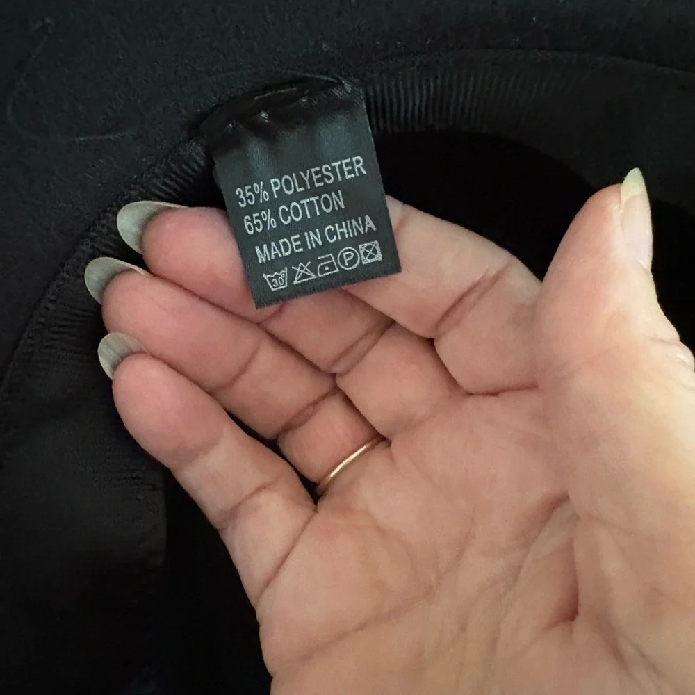 🆕Blue Patchwork Denim Cowgirl Hat. OS. NWT. - Picture 7 of 9